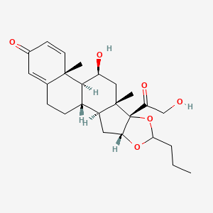 Budesonide — pharmaceutical reference visual